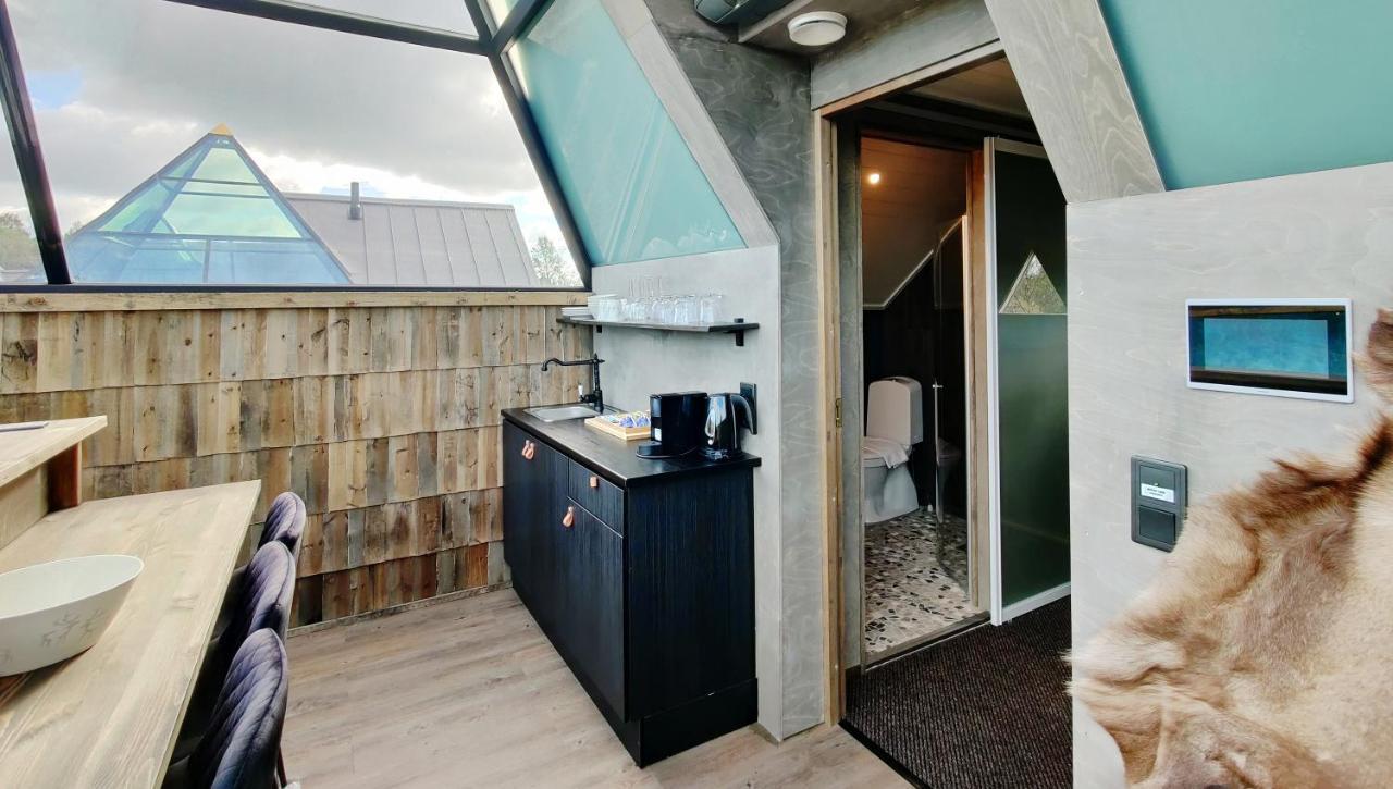 Aurora Pyramid Glass Igloos Kongas ภายนอก รูปภาพ