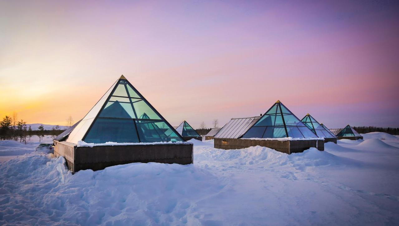 Aurora Pyramid Glass Igloos Kongas ภายนอก รูปภาพ