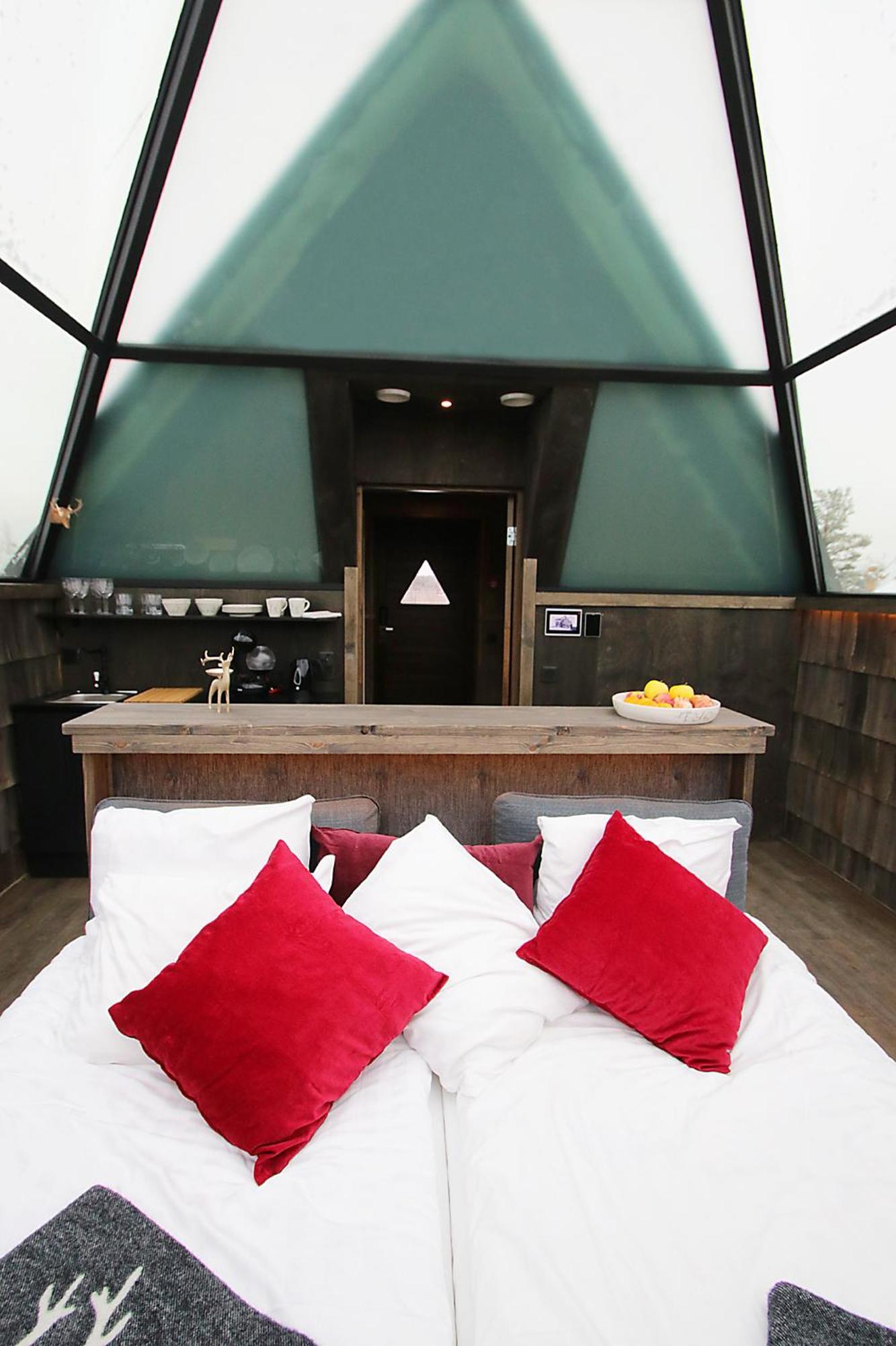 Aurora Pyramid Glass Igloos Kongas ภายนอก รูปภาพ
