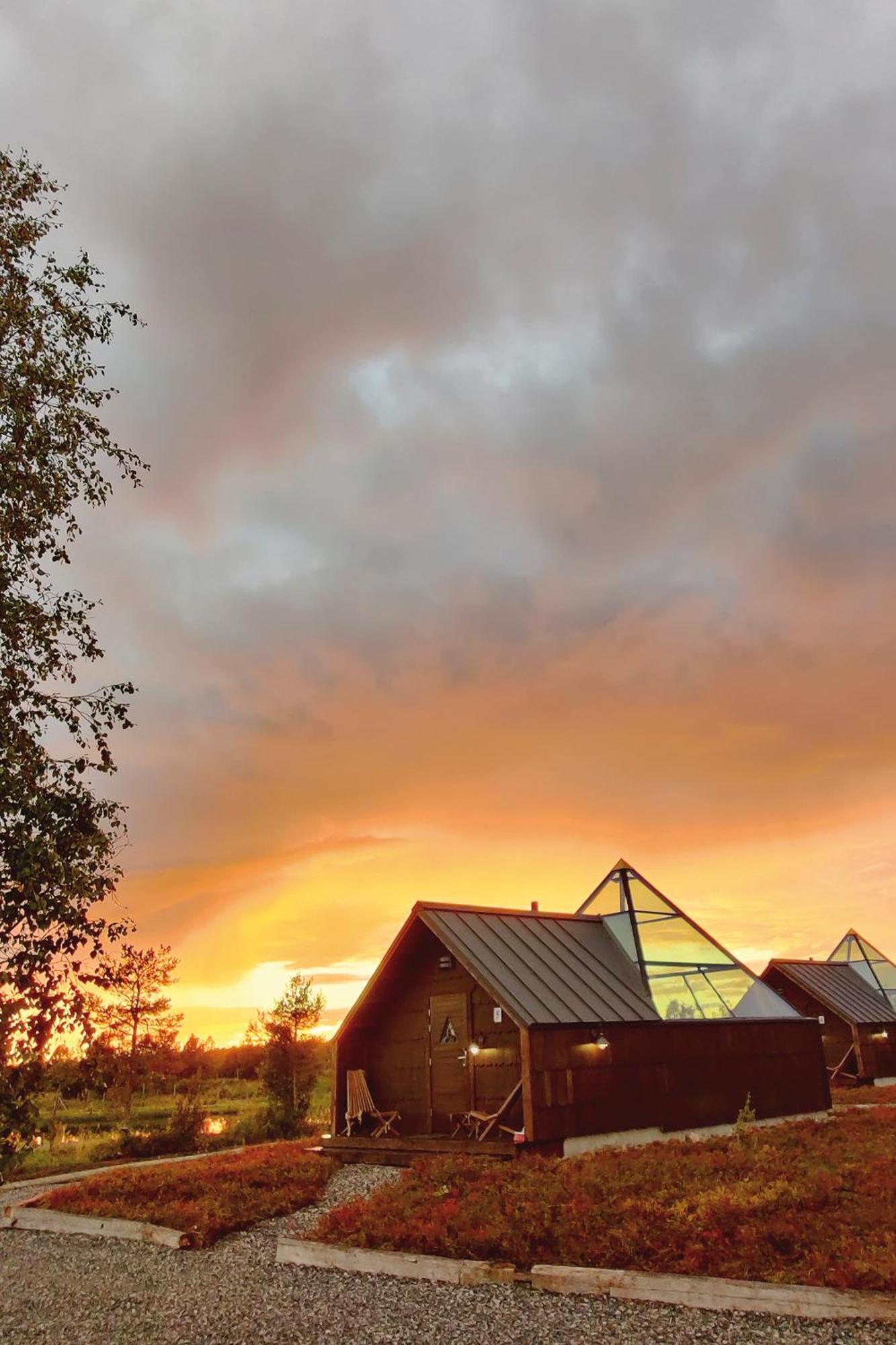Aurora Pyramid Glass Igloos Kongas ภายนอก รูปภาพ